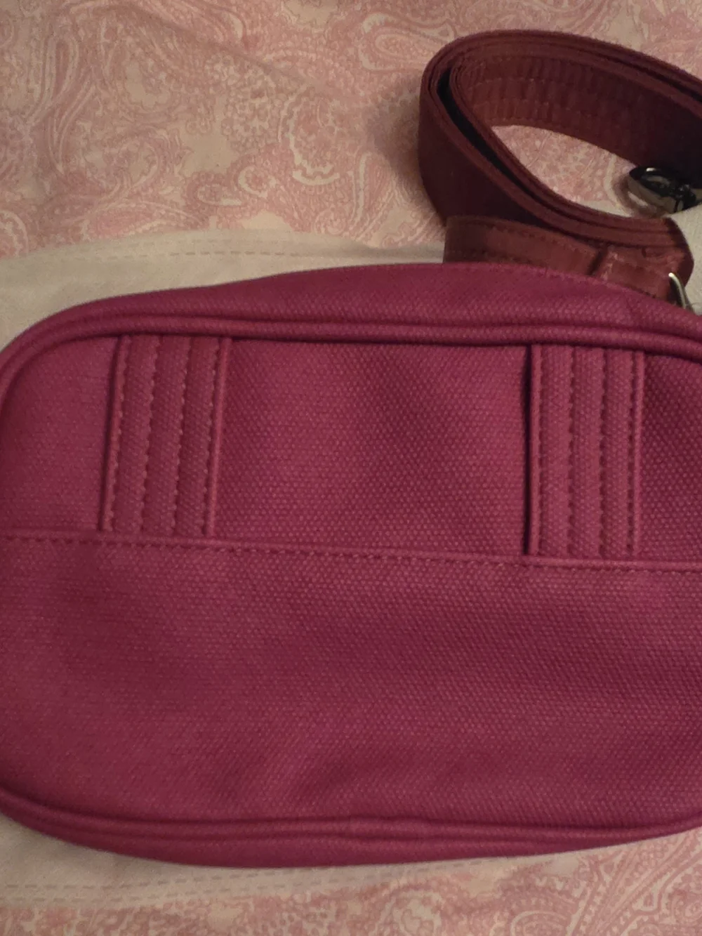 Lug Quilted Crossbody Bag - Orchid